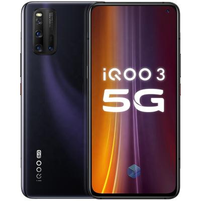 China Original Dual SIM Card Wholesale Used Unlocked Mobile Phone For VIVO IQOO3 8+128G 16MP+48MP 5G Smart Phones for sale