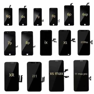 China Mobile Phone Display Original Touch Smart Phone Screen For Iphone 5 6 7 8 Mini Max Pro Se X XR 11 12 Phone Screen For iphone 5 6 7 Se XR 11 8 X 12 13 for sale