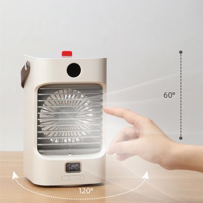 China 2022 New Product Hotel G5 Shaking Sound Head Water Cooling Fan Desktop Multifunctional Water Purifying Portable Humidification Fan for sale