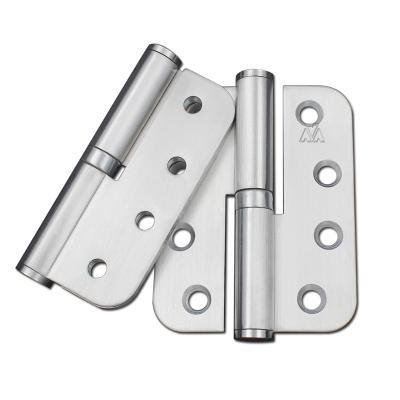 China Modern 80mm Stainless Steel Removable Take Off Door Hinges For Clean Door Or Hospital for sale