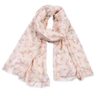 China 2021 American European American and American female animal soft scarf fashion print muslim hijab scarf polyester for sale