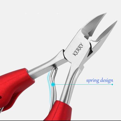 China Luxury Sharp Beauty Tools Sharpen Pliers Stainless Steel Makeup Tools Toenail Toenail Cuticle Nipper Cutter for sale