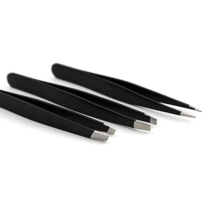 China Eyebrow your brand logo eyelash extension tweezers wholesale price wick eyebrow tweezers specified beauty tools cosmetic tweezers for sale