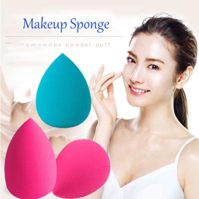 China Wholesale Washable Micro Fiber Beauty Sponge Blender Assembled Purple Makeup Sponge Blenders Velvet Microfiber Cosmetic Beauty Egg for sale