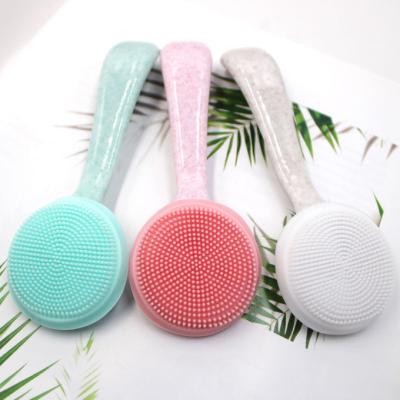 China Other Brush Silicone Beauty Face Brush Manual Cleaning Facial Deep Cleansing Home Use Portable Skin Brush Detergent for sale