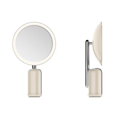 China Modern Led Makeup Mirror Factory LED Professional Desktop Makeup Mirror With Touch Control for sale