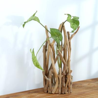 China Wholesale Handcrafted Creative Home Office Planter Plant Flower Pot Hydroponic Bracket Decoration For Office Home Indoor Living Room for sale