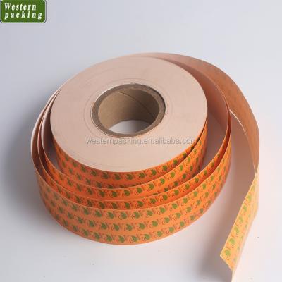 China 28*24mm Disposable Tea Bag Label Envelope Paper Roll For Argentina Maisa Tea Bag Packing Machine for sale