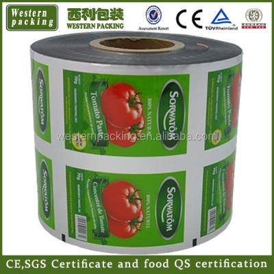 China Moisture Proof Small Packing Ketchup Bag Aluminum Foil Cling Film Rolls for sale