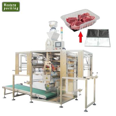 China Beverage Dry Ice Pad Frozen Packing Machine , Sap Pad Freezing Absorbent Packing Machine for sale