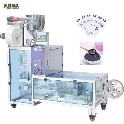 China food irregular bag liquid packing machine for shampoo sachet packaging for sale