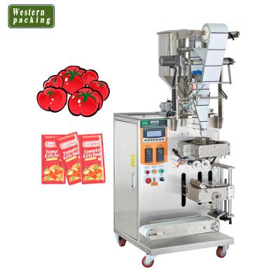 China Food Sauce 8g Single Lane Sachet Packing Machine for sale