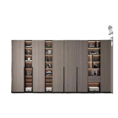 China Modern High Quality Wood China Bookcase With Cabinets With Manufacture Price for sale