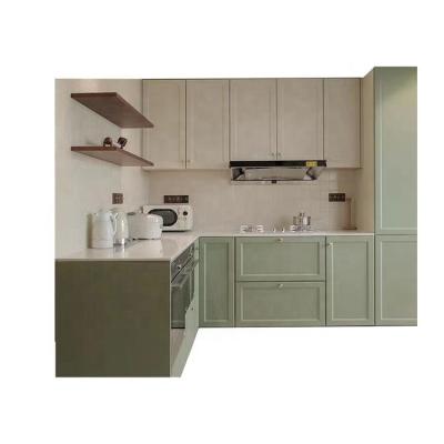 China Solid Wood Wholesale White Wooden Cupboard Handles Kitchen With Manufacture Price for sale