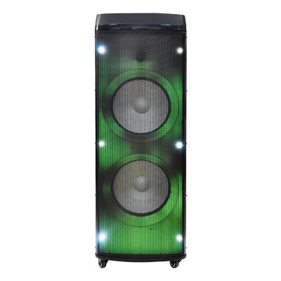 China Good Wireless Amazing Appearance Party Class Speaker Screen Bass Party Speaker Flame Light Sound Home Speakers for sale