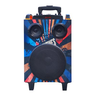 China Wireless Popular Large Loud Microphone DJ Speaker With Blue Tooth With Design OEM Style for sale