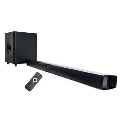 China Mini System 60W 2.1 Digital Surround USB Bluetooth Soundbar TV System Sound Bar With Subwoofer for sale