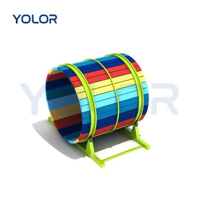 China Commercial Parks Children's Playground Roller Outdoor Fitness Equipment Hamster Roller Non-Motor Type Products for sale