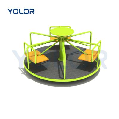 China Ages 5-12 Public Playgrounds School Toy Equipment Outdoor Swivel Chairs Garden Children's Amusement Park Products Others for sale