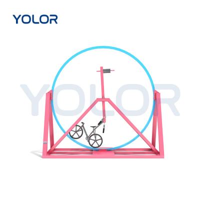 China 12 Years+ Fun Unpowered Equipment Amusement Products Best Selling Fairground Unpowered Bicycle For Sale for sale