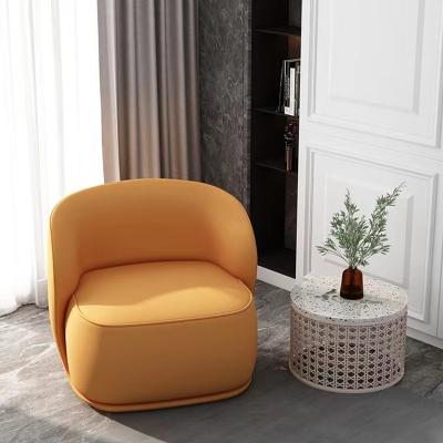 China (Other) adjustable modern simple living room bedroom wash free creative designer chair tiger art cloth technology single sofa chair leisure for sale