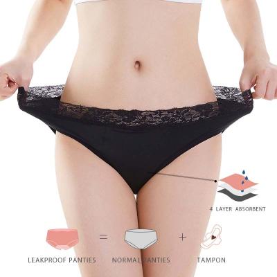 China Comfortable Lynmiss Menstrual Panties Women Period Safety Antibacterial High Quality Female Physiological Underwear Panties for sale