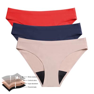 China LYNMISS Period Style Menstrual Pantyhose Panties Organic Cotton Wholesale Soft Antibacterial Absorbent Daily Menstrual Underwear for sale