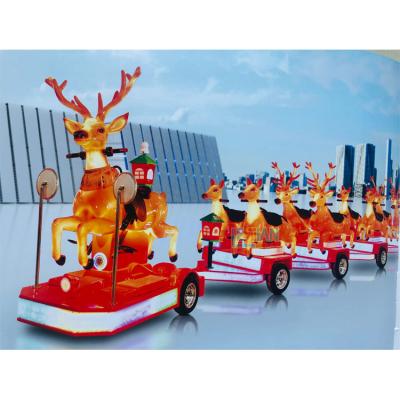 China Amusement Park Factory Customize Amusement Park Commercial Outdoor Play Mall Trackless Train Rides for sale