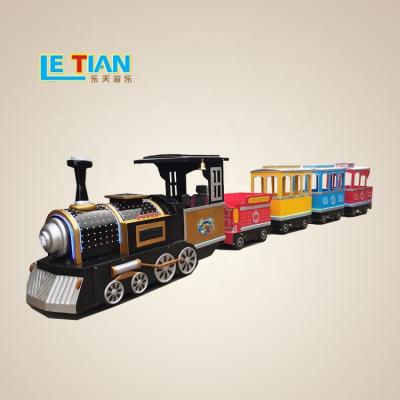 China FRP+steel hot sale amusement park train tourist trackless rides for sale for sale