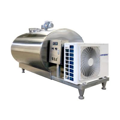 China Food & Beverage Factory Stainless steel 1000L fermentation agitator mixing refrigerator milk cooling tank BAIMVO BAIMUWANG for sale