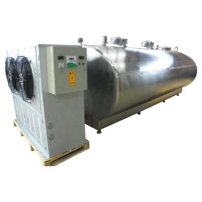 China Food & Beverage Factory Horizontal Type Stainless steel Milk Cooling Tank refrigeration milk cooling tank For milk Dairy Plant BAIMVO BAIM for sale