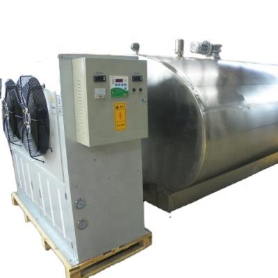 China Food & Beverage Factory Horizontal Type Stainless steel Milk Cooling Tank refrigeration milk cooling tank For milk Dairy Plant BAIMVO BAIM for sale