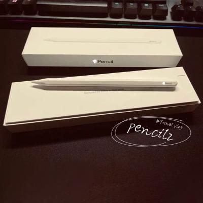 China Tablet 2023 Wholesale aluminum alloy stylus for iPad Apple Pencil type c stylus touch screen tablet pen for Apple iPad 1 2 generation for sale