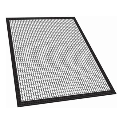 China Easily Cleaned BBQ Grill Mats Non-Toxic And Tasteless Outdoor Heat Conduction Mesh Non-Stick Heat Resistance Improve BBQ Grill Pad H641 for sale