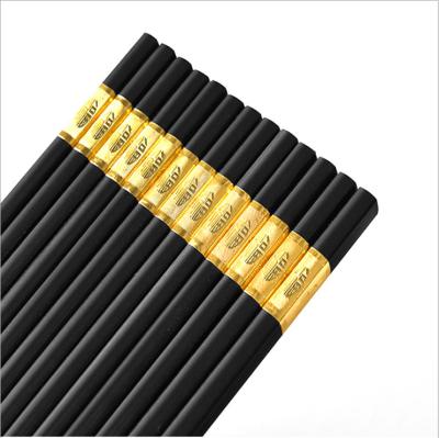 China Durable H699 Alloy Hotel Household High Grade Alloy Chopsticks Anti-Slip Mold Proof Chopsticks for sale