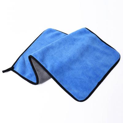 China 1200gsm Microfiber Child Safe Car Drying Best Quality Towel Set 100% Custom Printing Bleach for sale