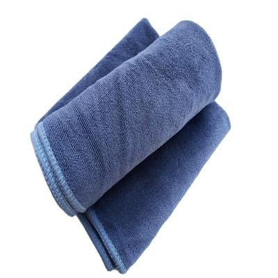 China Hairdresser shoptowels 100% cotton bath hotel bamboo350gsm microfiber towel 70 x 140 workout hotel child safe towels set white gym custom for sale