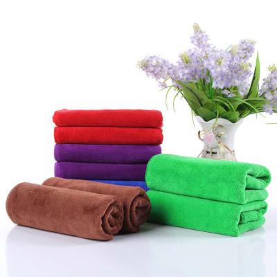 China Child Safe Easy To Clean Shop Cold Wet Microfiber Car Cleaning Towels Sublimated Cheap Microfiber Towels Car Wash for sale