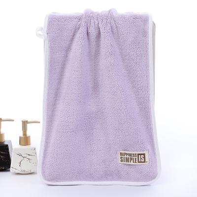 China Child Safe Selling at Low Price Bamboo Face Bathroom Towel Set Shenzhen Golf Logo Cotton Gym Terry Hair Face Towel Custom 100% Cotton for sale