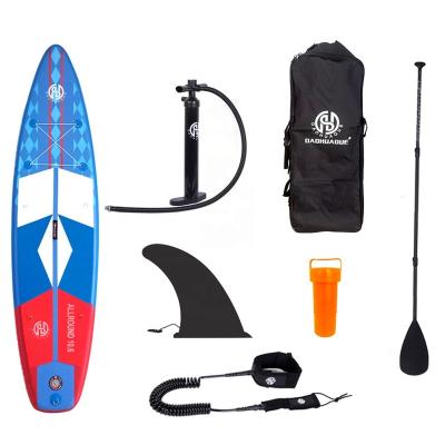 China Wholesale Price Unisex Adult Professional Standing Inflatable Surfboard With Paddle Board for sale