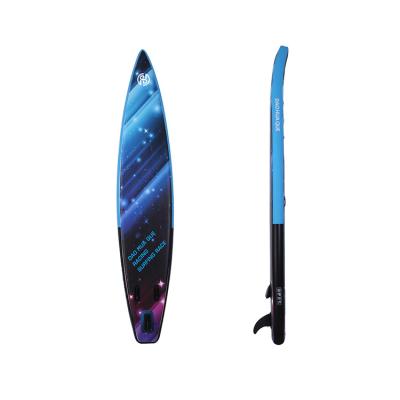 China Unisex Blue Inflatable Surfboard Stand Up Paddle Board With Accessory Carry Bag for sale