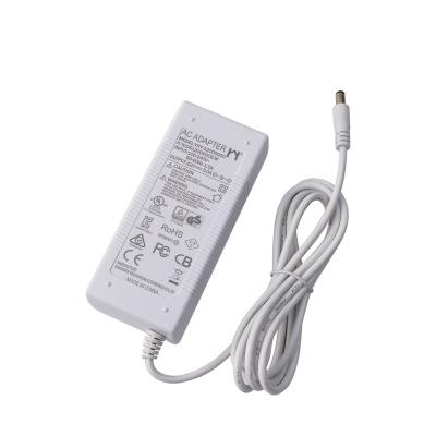 China Class 2 Power Adapter 60W Driver 12V 5A ac/dc Adapter Power Supply Transformer For SMD LED Strip Light YHY-12005000 for sale