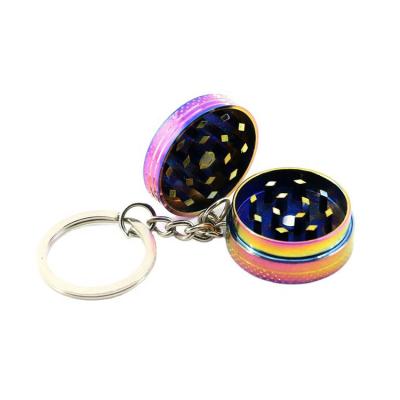 China Quality Assurance BAISENLE Portable Smoke Grinder Keychain Small Pendant Smoke Grinder for sale