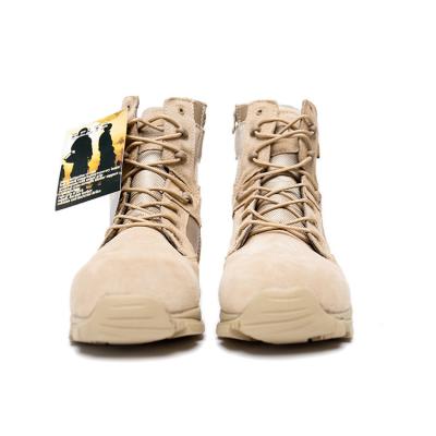 China Suede Cow Leather +1000D Nylon Good Quality Boots Cheap Military Army Combat Boots for sale