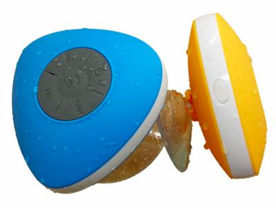 China Hot Sale Mini New Triangle Sucker Waterproof Blue Tooth Speaker for sale