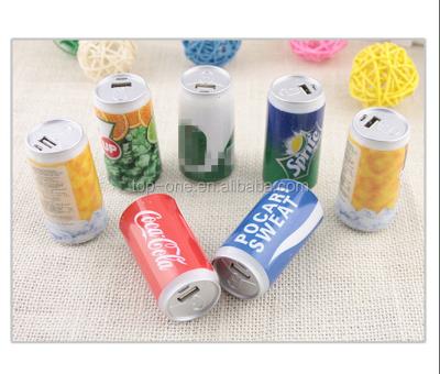 China Can Style Portable Bottle Beer Power Bank 10400mah Universal Box Shape Smart Box Power Bank 10400mah for sale