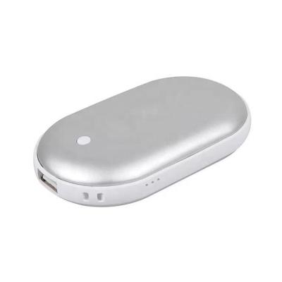 China Best Hand Warmer Hand Warmer Charger Power Bank 4000mah Mobile Hot Bank Mini PowerBank for sale