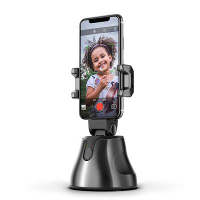 China New Phone Stand 360 Rotation Portable Flexible Gimbal Stabilizer Face Object Tracking Photo Video Stand Tripod Smart Selfie Auto Shooting Stick for sale