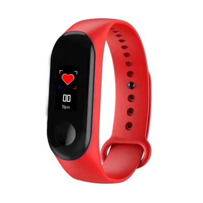 China New Smartband Watch Fitness Touch Screen Wristband IP67 Smartband M3 Smart Band Waterproof Health Wristbands for sale