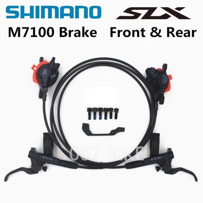 China BR M7100 900MM /1600MM of SHIMANO DEORE SLX M7100 MTB Mountain Bikes Left and Right Brake Mountain Bikes Hidraulic Disc Brake for sale